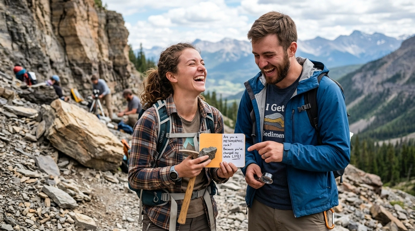 Funny Geology Pick Up Lines