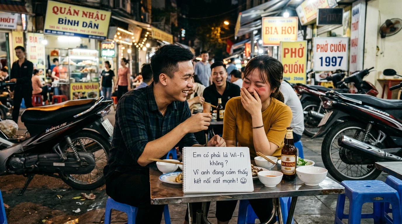 Vietnamese Pick Up Lines with Translation