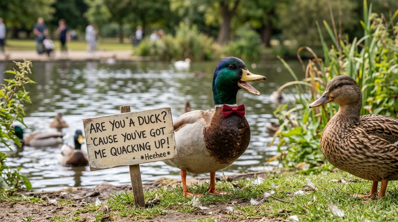 Duck Dating App Openers