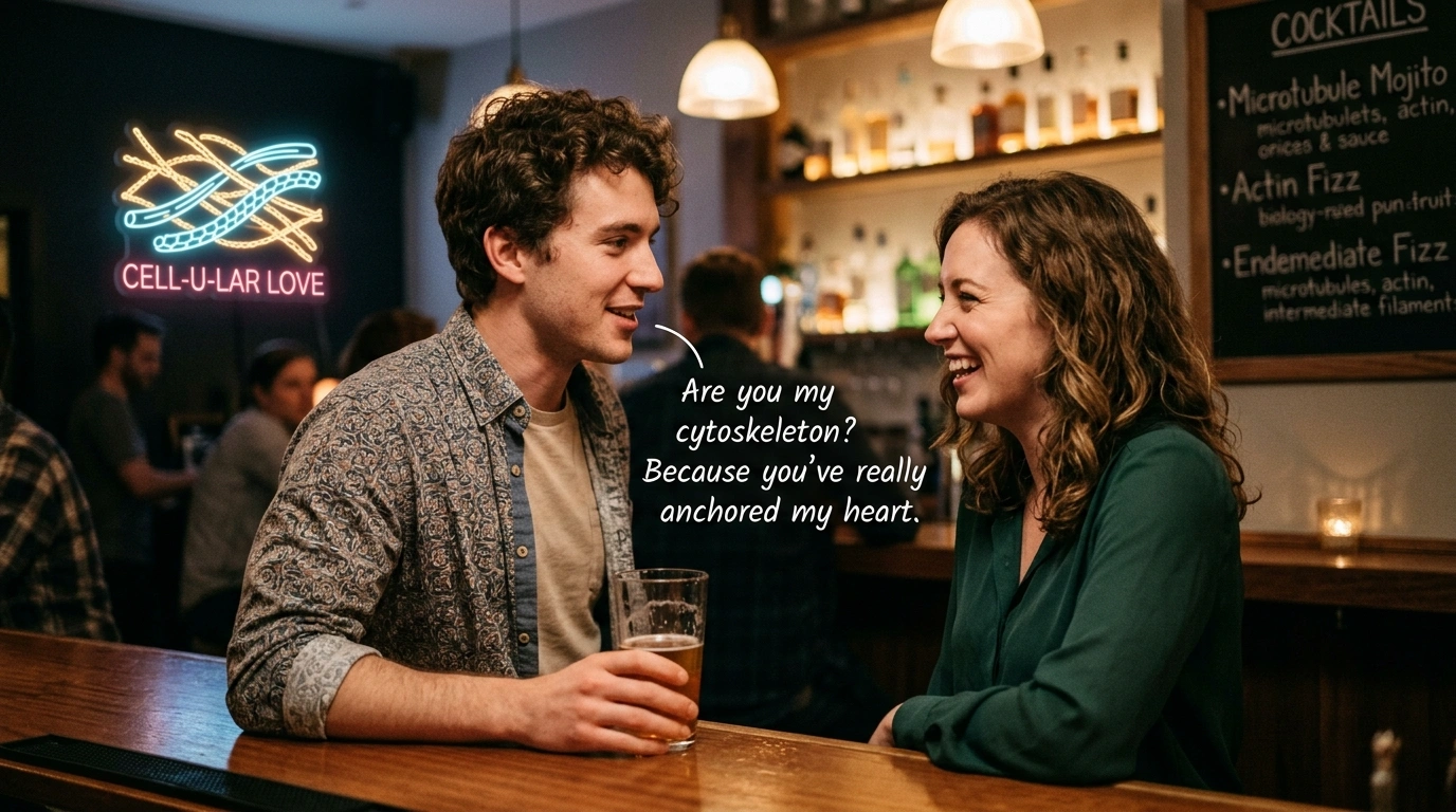 Romantic Cytoskeleton Pickup Lines
