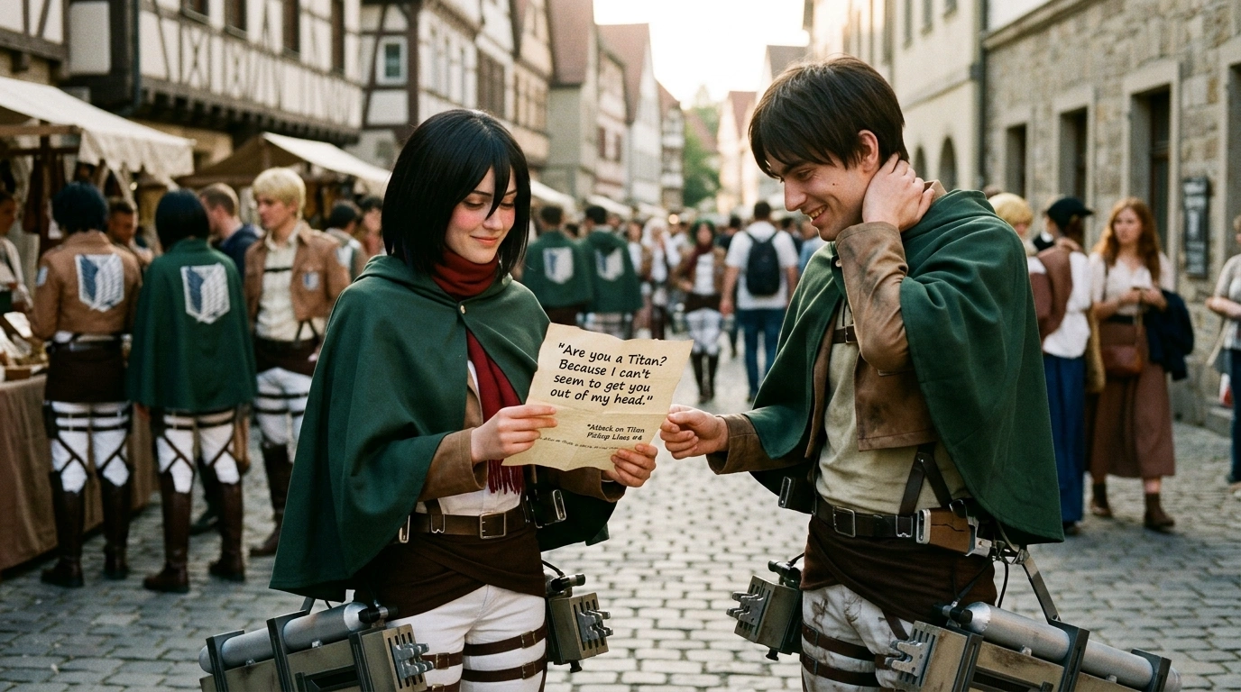 Savage Attack on Titan Pickup Lines