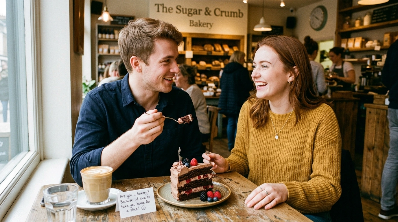 Savage Cake Pickup Lines for Bold Moves