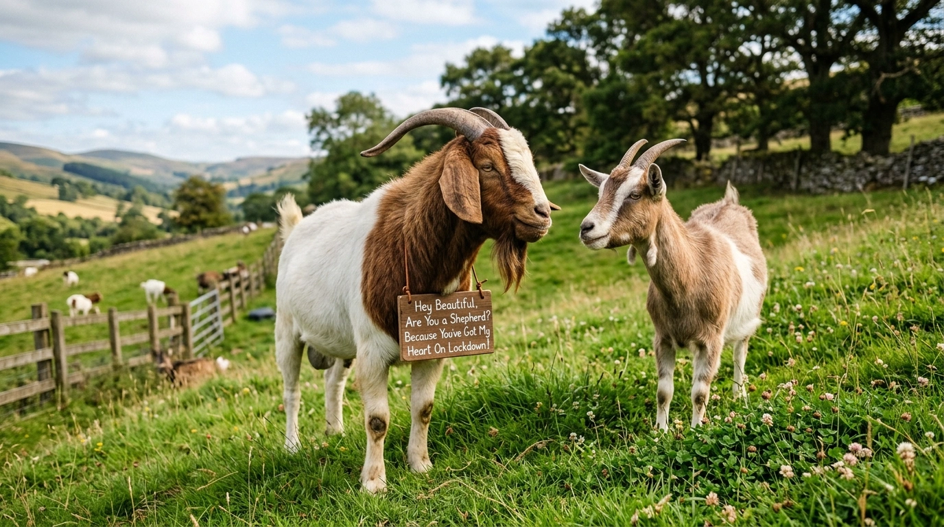 Savage Goat Pickup Lines