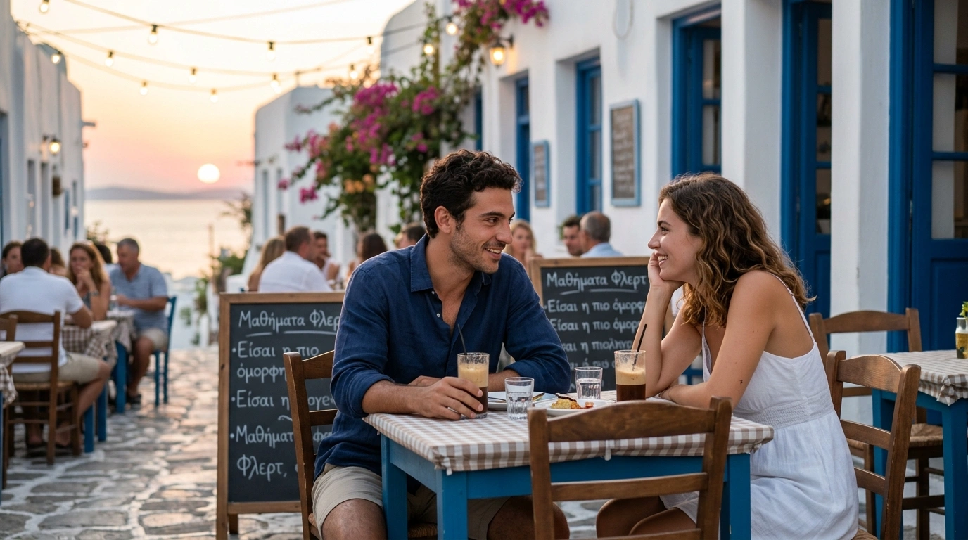 Savage Greek Pickup Lines for Bold Moves