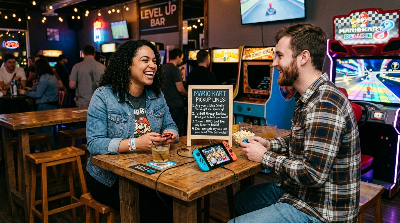 Savage Mario Kart Pickup Lines for Bold Moves