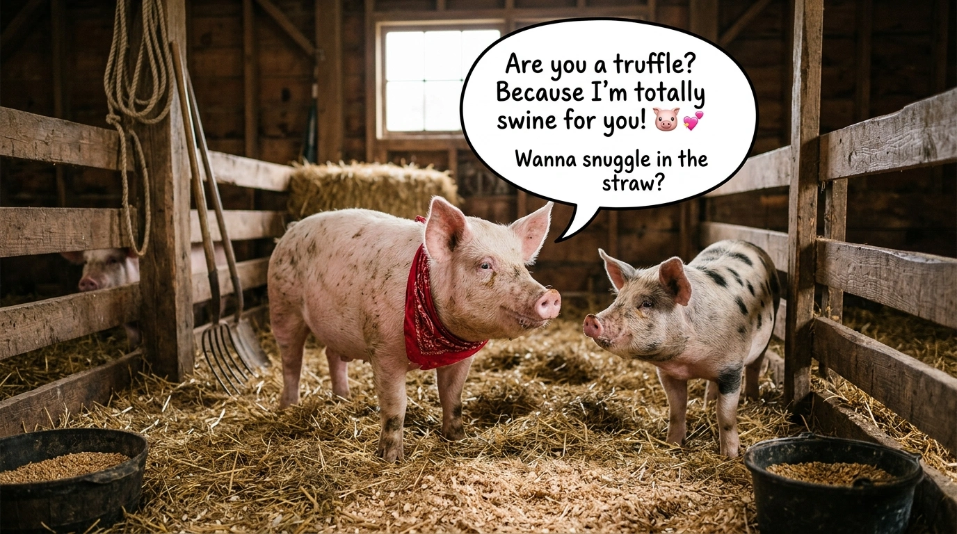 Savage Pig Pickup Lines