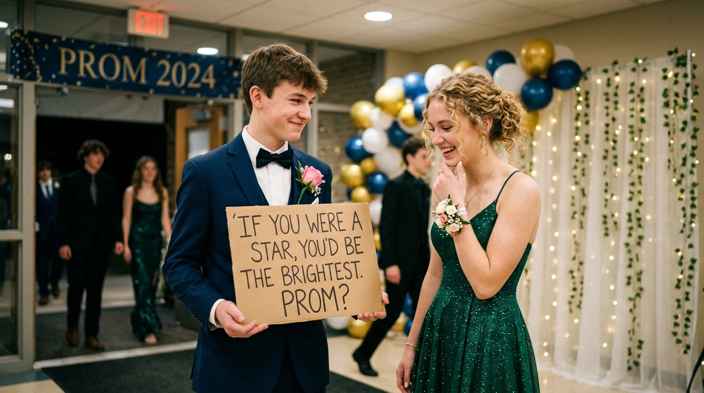 Savage Prom Pickup Lines for Bold Moves