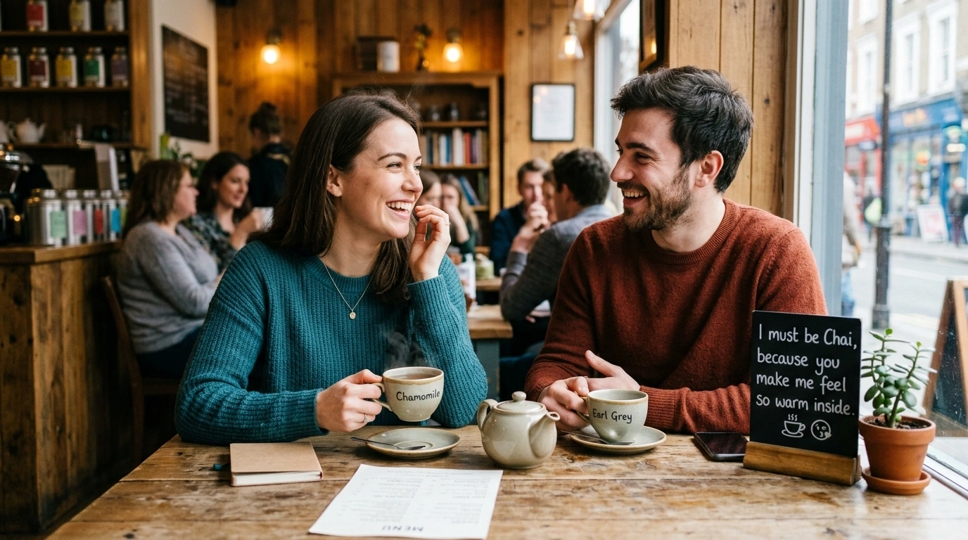 Savage Tea Pickup Lines That Are Witty, Bold, and a Little Edgy