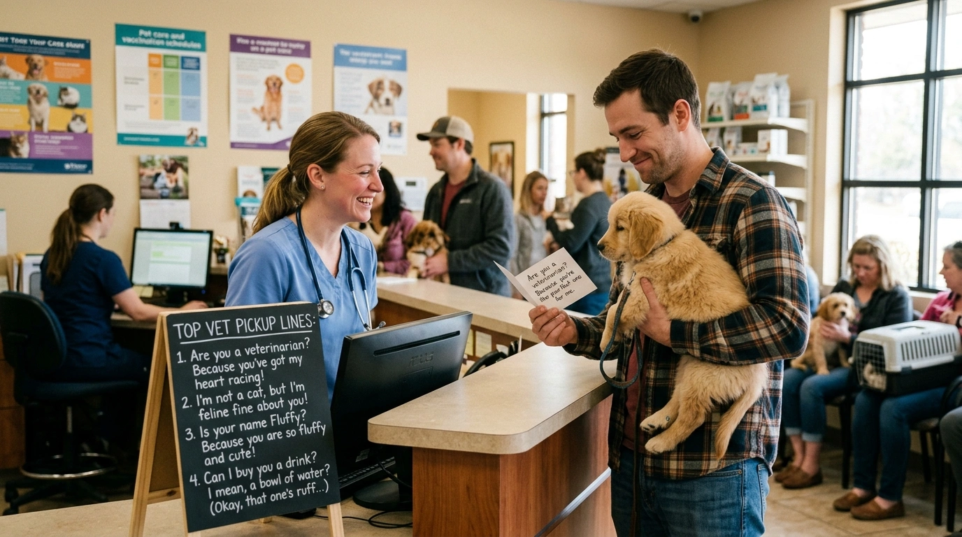 Savage Vet Pickup Lines