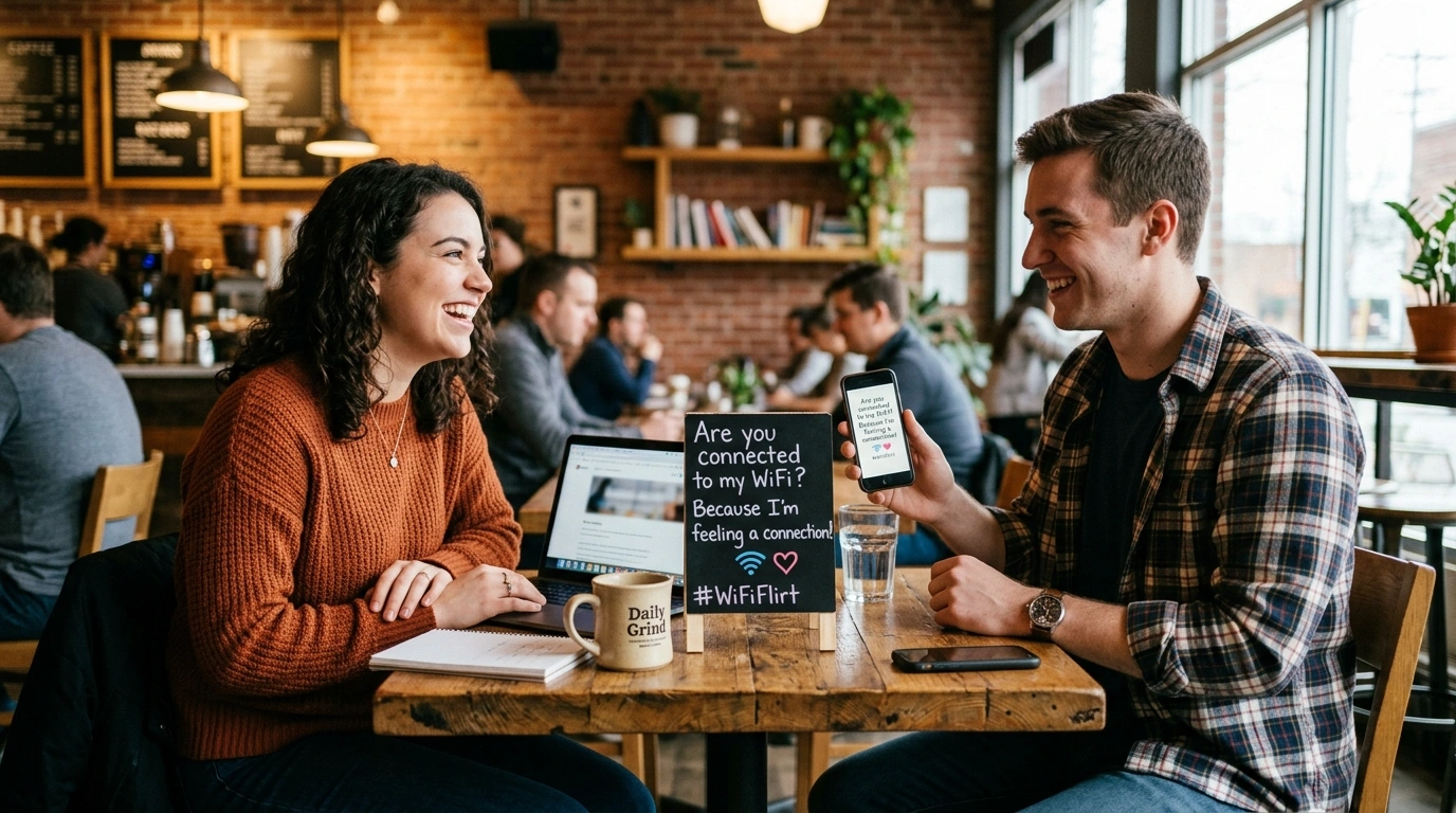 Savage WiFi Pickup Lines