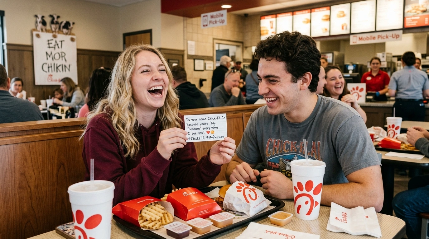 Smooth Chick-fil-A Rizz Lines