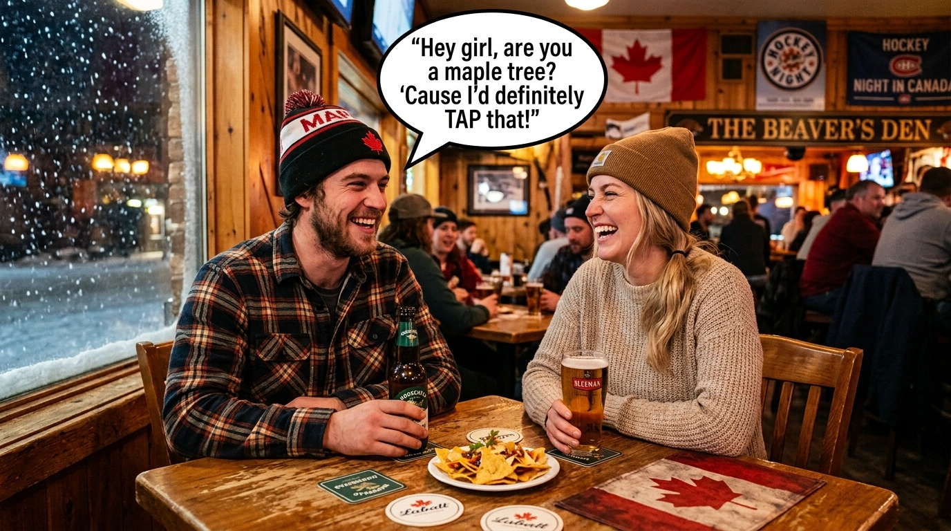 Smooth Rizz Canadian Pick Up Lines