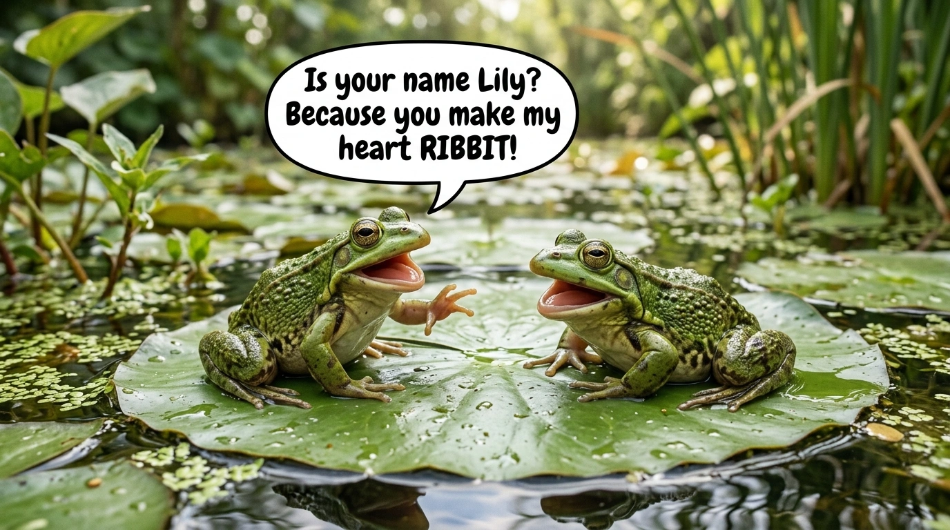 Smooth Rizz Frog Pick Up Lines