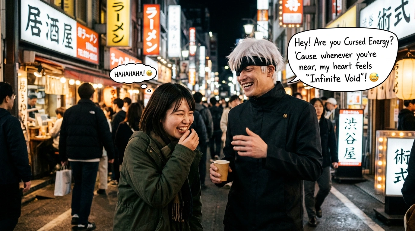 Smooth Rizz JJK Pick Up Lines