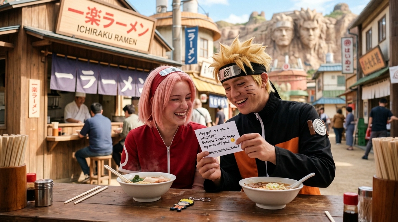 Smooth Rizz Lines (Smooth Naruto Pickup Lines)