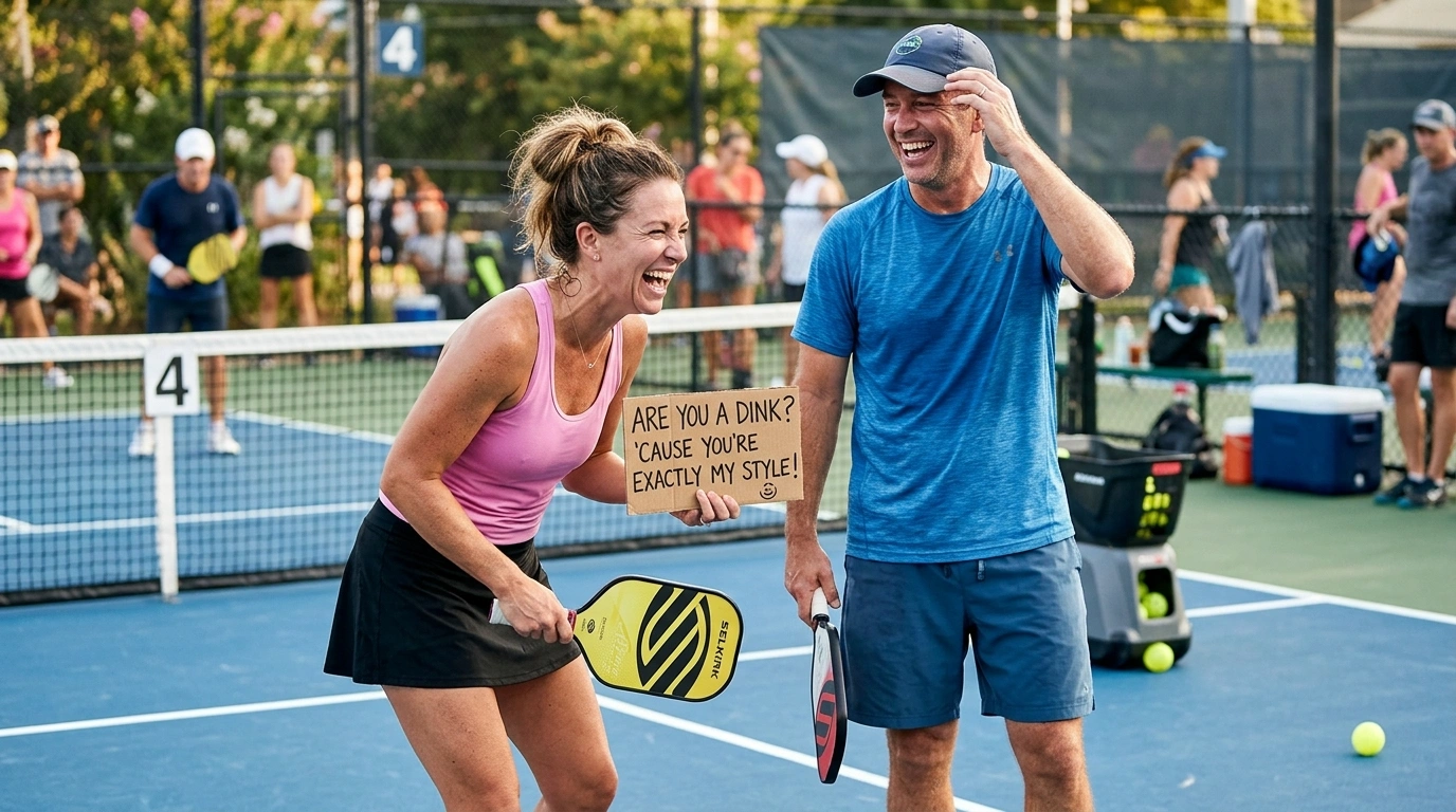 Smooth Rizz Pickleball Pickup Lines