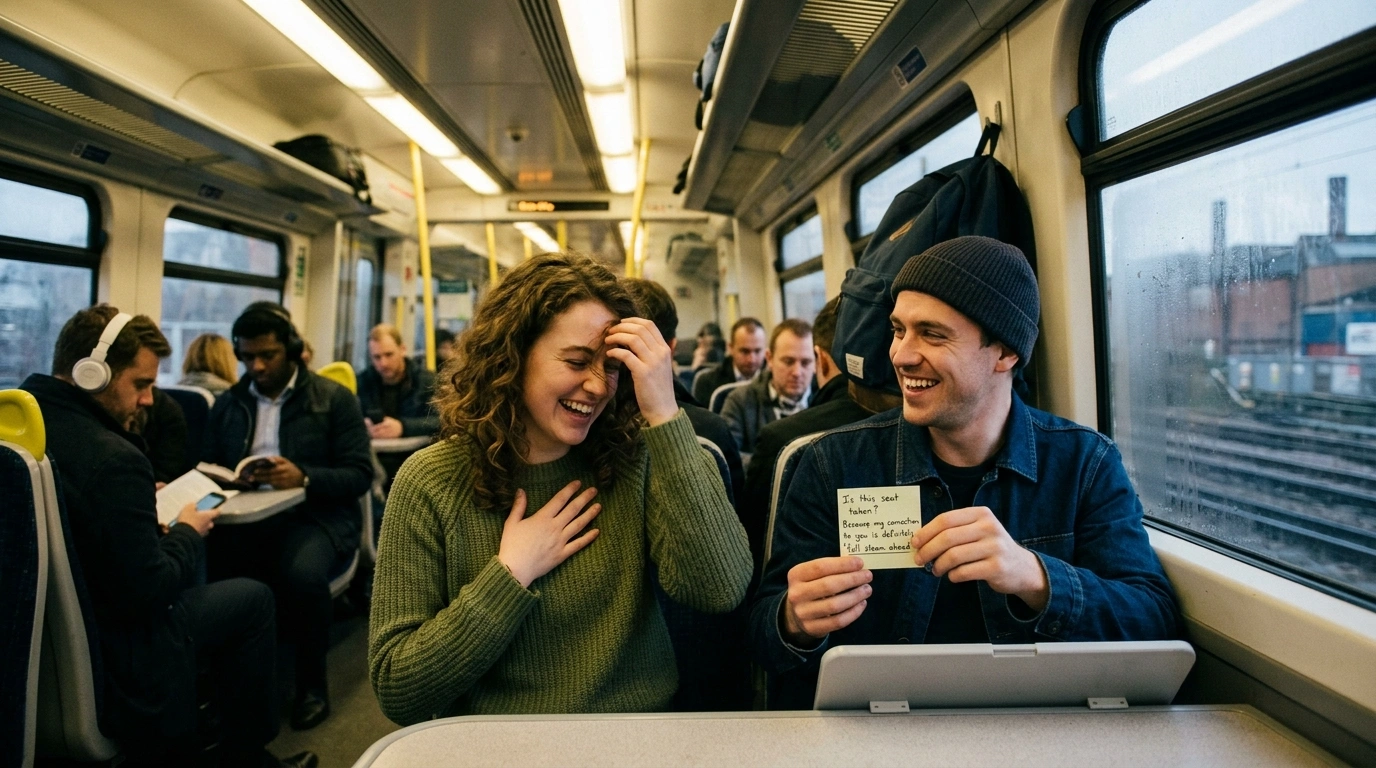 Smooth Rizz Train Pick Up Lines