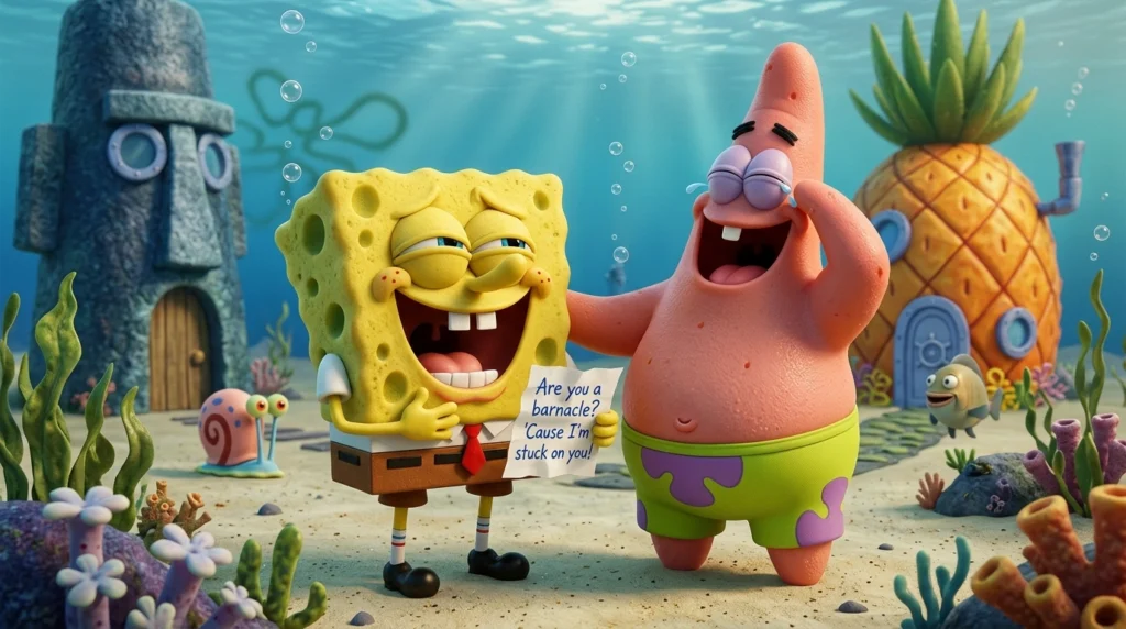 SpongeBob Pick Up Lines