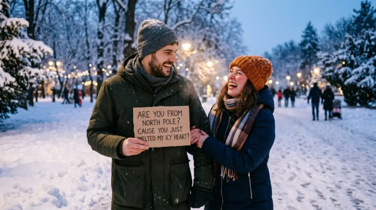 Winter Pick Up Lines