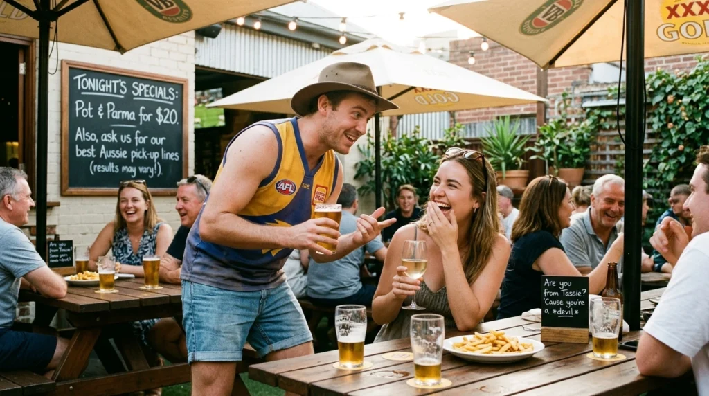 Australian Pickup Lines