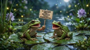 Frog Pick Up Lines