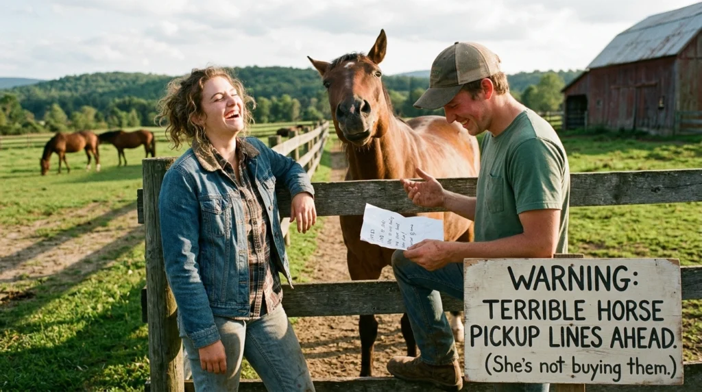 Horse Pickup Lines