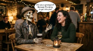 Skeleton Pick Up Lines