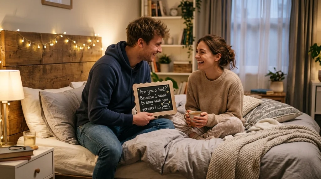 bed pickup lines