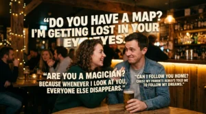 cheesy pickup lines for him