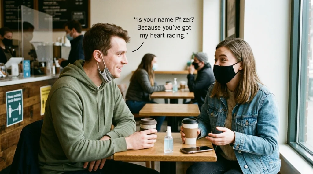 covid pickup lines