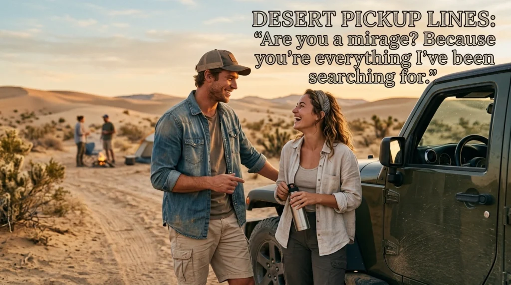 desert pickup lines