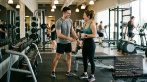 gym pick up lines