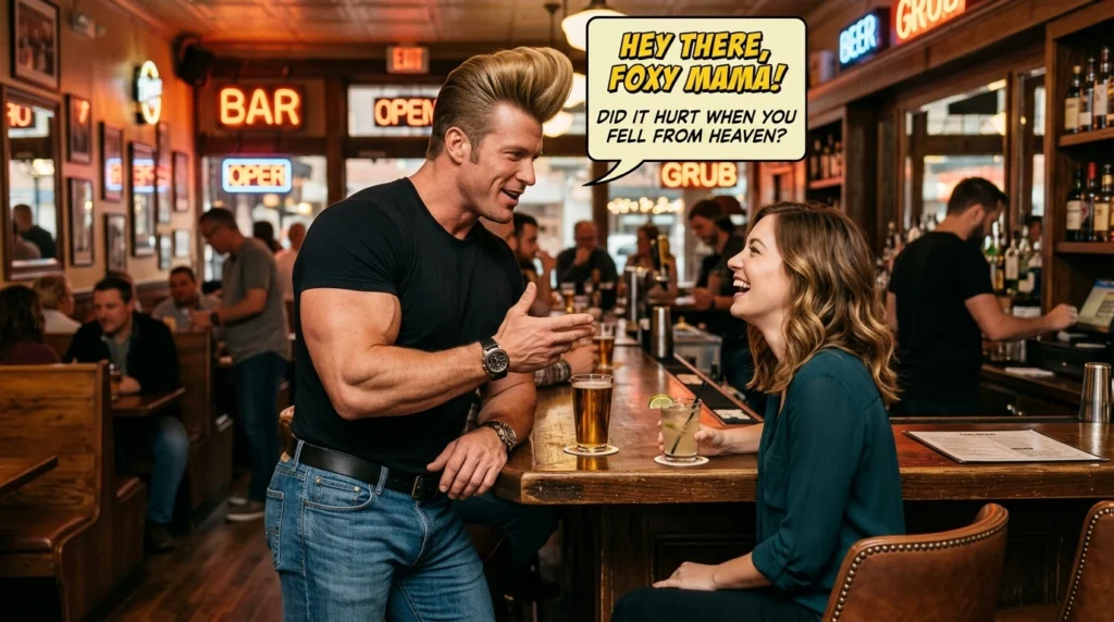 johnny bravo pickup lines