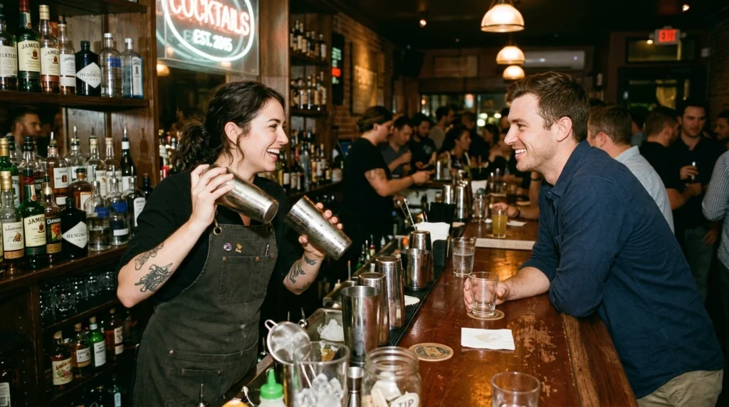 pickup lines for bartenders