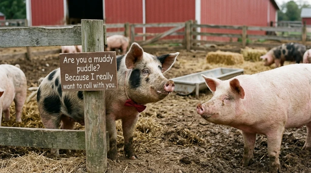 pig pickup lines