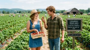 strawberry pickup lines