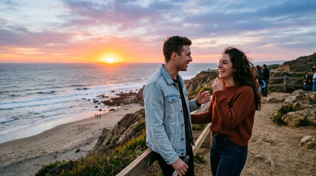 sunset pickup lines