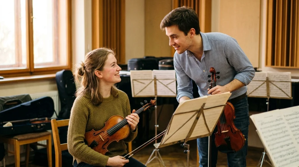 violin pickup lines
